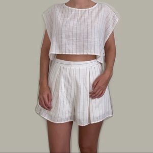 Blue Blush | Two Piece Summer Set | Size Medium